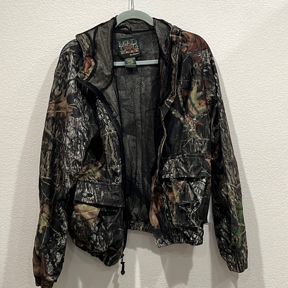 Mad Dog by Stearns Camo Coat, size L